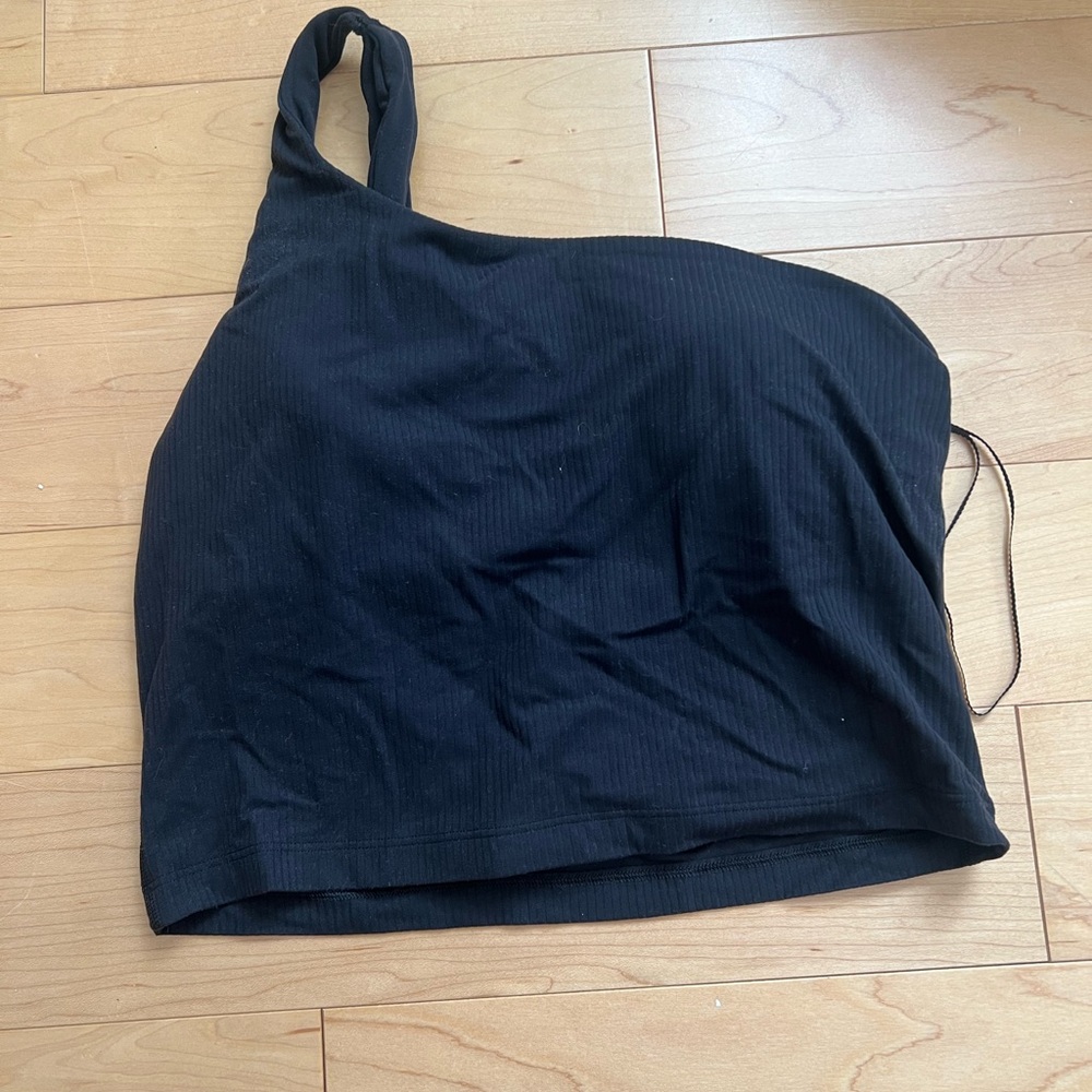 Lululemon one shoulder bra top